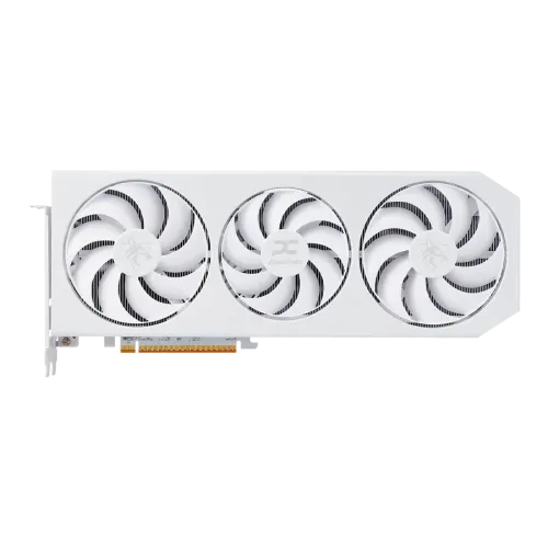Видеокарта PowerColor Hellhound White Radeon RX 9070 XT 16GB GDDR6, 256-bit, PCIe 5.0, 1xHDMI, 3xDP