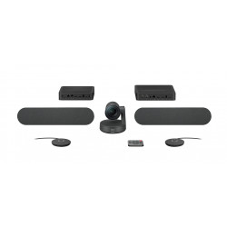 Видеоконферентна камера Logitech Rally Plus, UHD 4K, USB, Mic, Certified