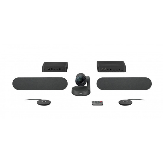 Видеоконферентна камера Logitech Rally Plus, UHD 4K, USB, Mic, Certified