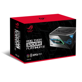 Захранване ASUS ROG THOR III, 1200W, 80+ Platinum, PCIe 5.1, Fully Modular