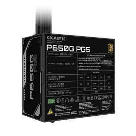 Захранване Gigabyte P650G PG5, 650W, 80+ Gold, PCIe 5.1
